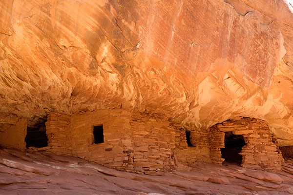 Fire House Ruins (House on Fire), Cedar Mesa, Southeastern Utah