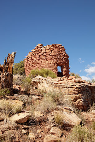 Mule Canyon Tower Ruins (Cave Canyon Towers Ruins), Cedar Mesa, Southeastern Utah