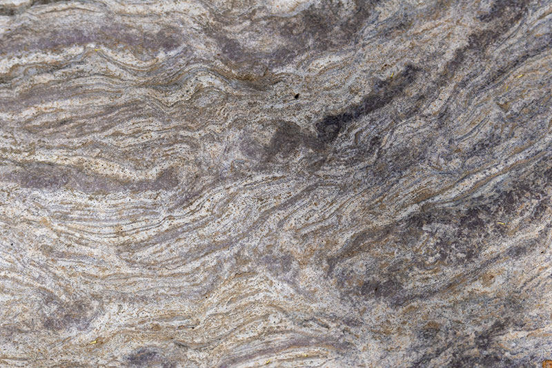 Texture on rock in creek bed